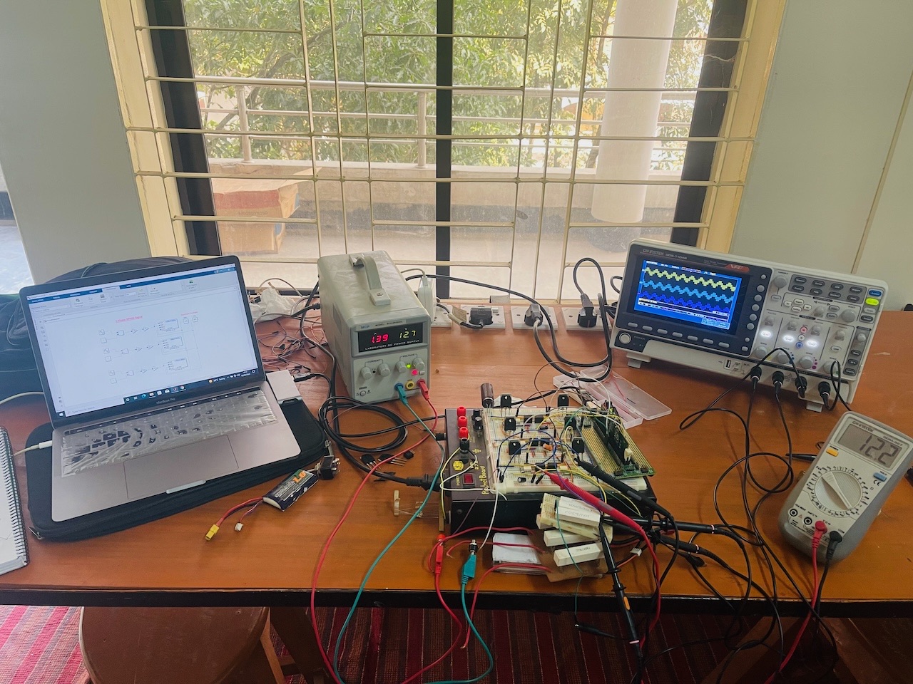 Three Phase Inverter Initial Testing